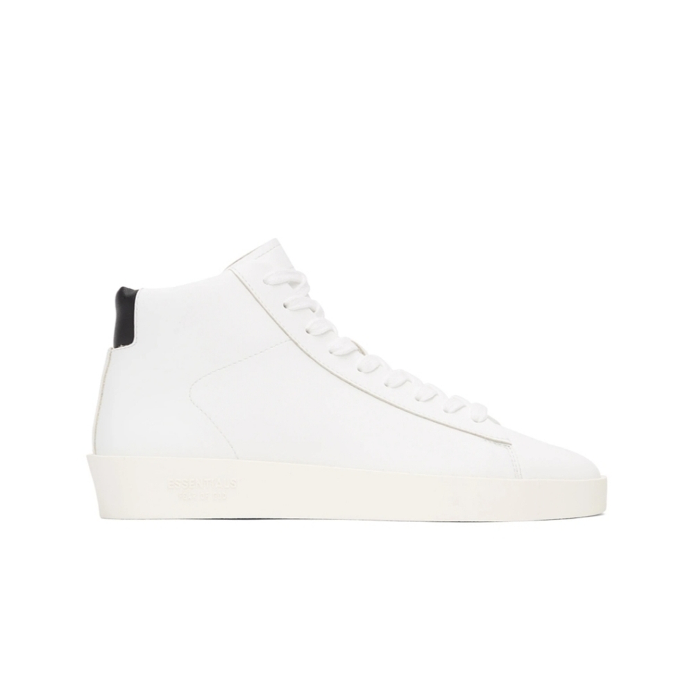 ESSENTIALS White Tennis Mid Men's Sneakers